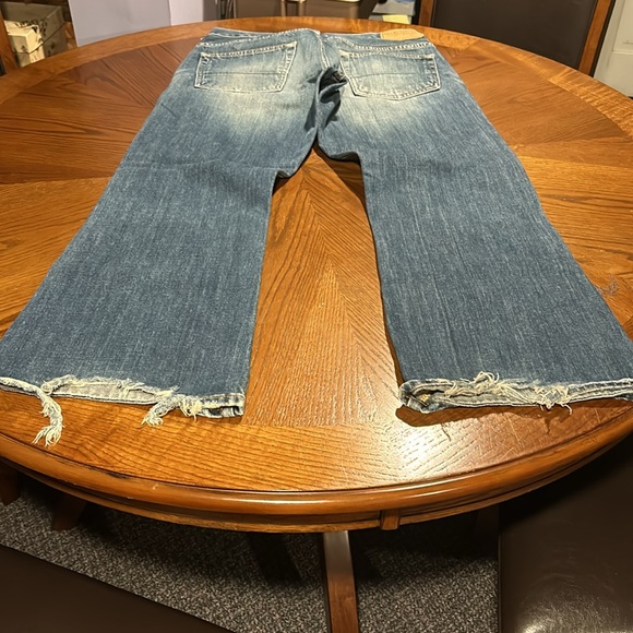 Abercrombie and Fitch flare 32WX 30 L worn-in men’s jeans. - Picture 9 of 9